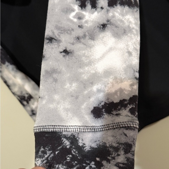 Black and Gray Hoodie with Vibes Print from Ardene - Picture 11 of 12